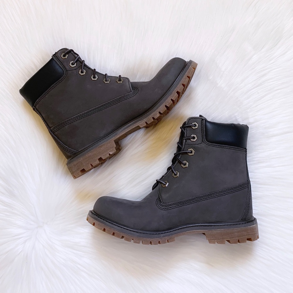 Timberland Premium 6” Waterproof Grey Boots - Picture 5 of 7